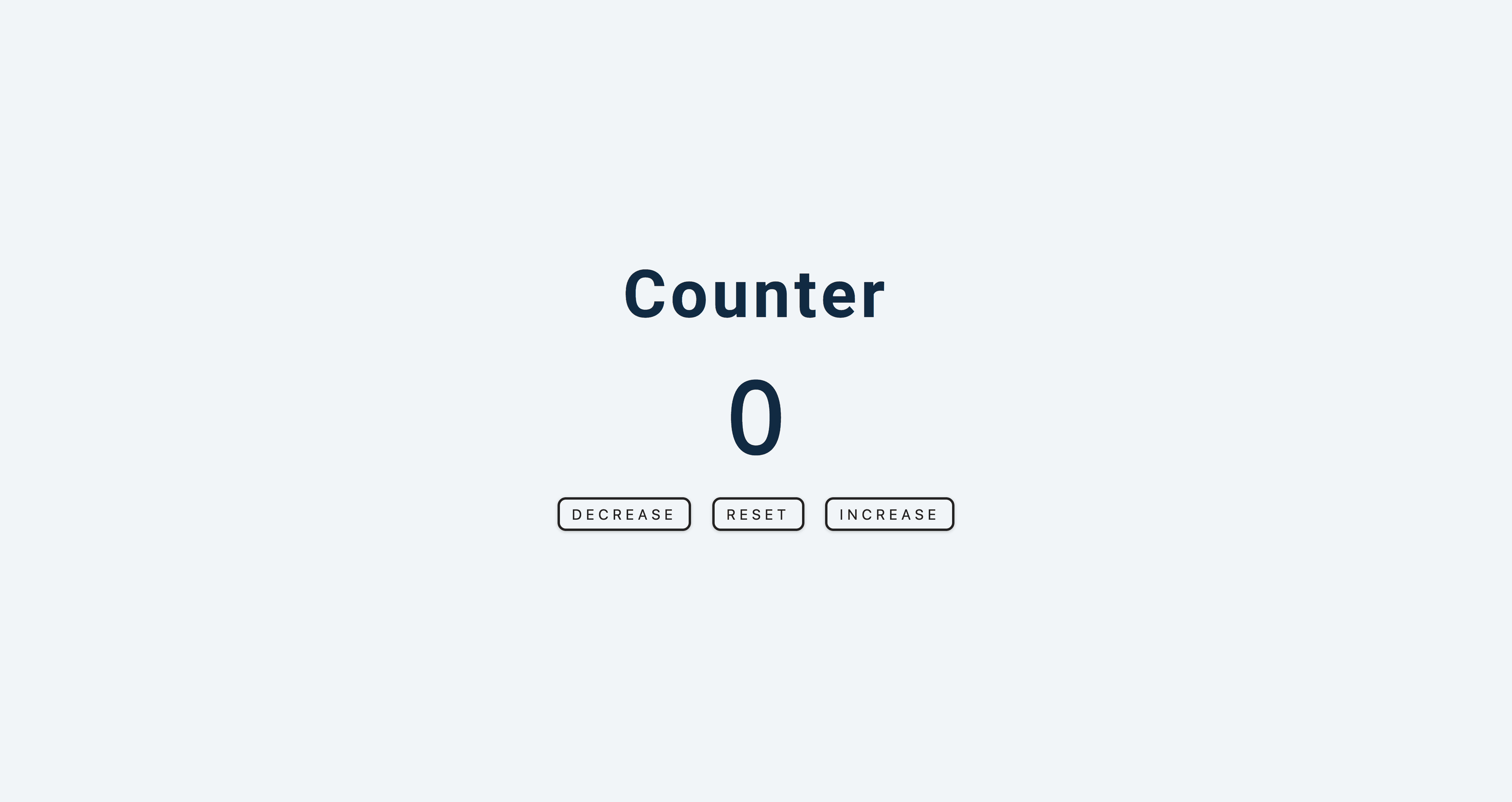 simple counter